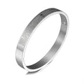 Pulseira Com Cruz e Pai Nosso,Ouro Cubano aço inoxidável Banhado a Ouro escritura Latim.